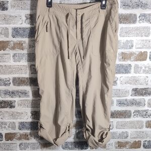 The North Face Convertible Tan Pants, Sz 10.